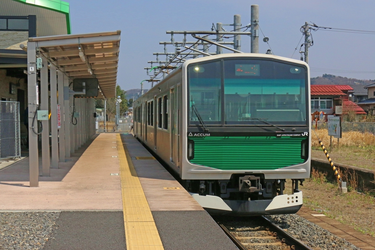 ぶらり鉄道沿線RUN　烏山線小塙駅ー烏山駅を走る